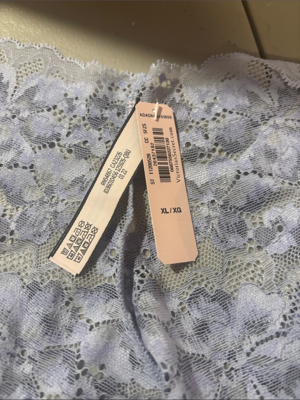 Lace Boyshort Panty in Lavender - Women Intimates - Picture 5 of 5